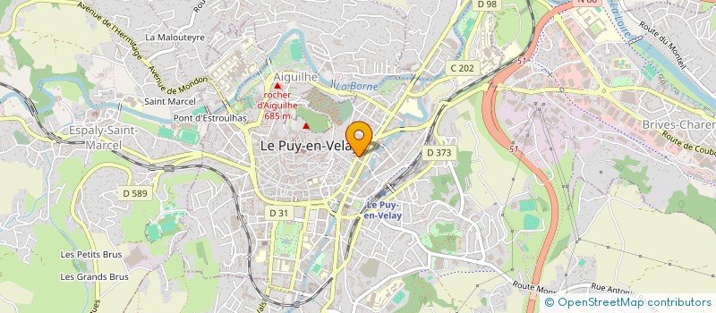 localisation de l'entreprise 3AP  LE PUY-EN-VELAY