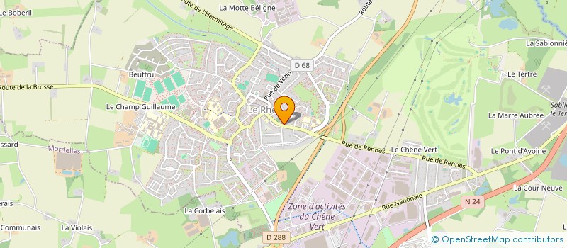 localisation de l'entreprise 3APALOOZA  LE RHEU