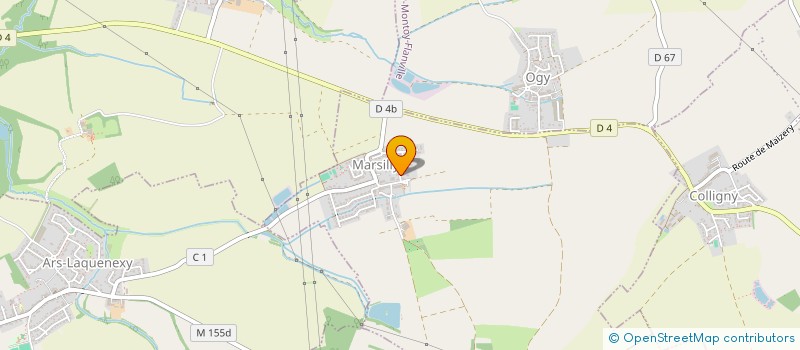 localisation de l'entreprise 3AS  MARSILLY