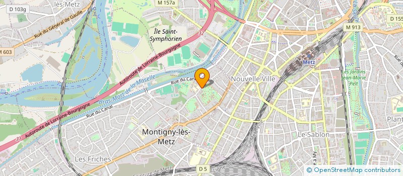 localisation de l'entreprise 3AS à MONTIGNY-LES-METZ