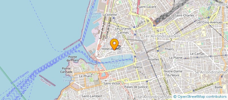 localisation de l'entreprise 3AS AIDE ASSISTANCE ACCOULES SERVICES à MARSEILLE