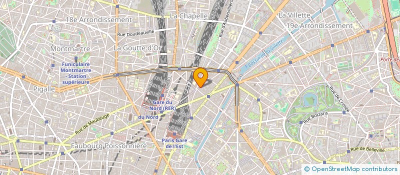 localisation de l'entreprise 3AUP  PARIS