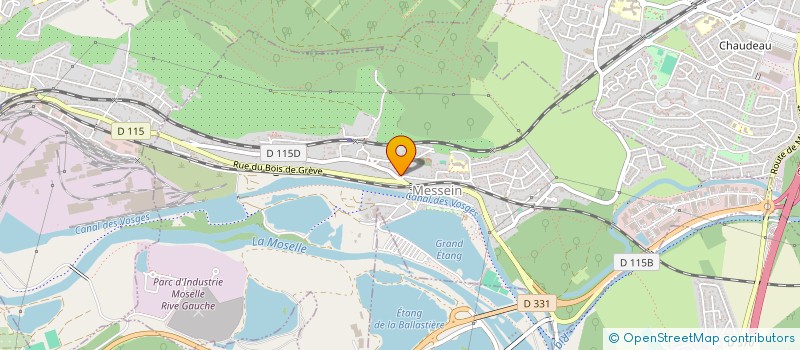 localisation de l'entreprise 3AW  MESSEIN