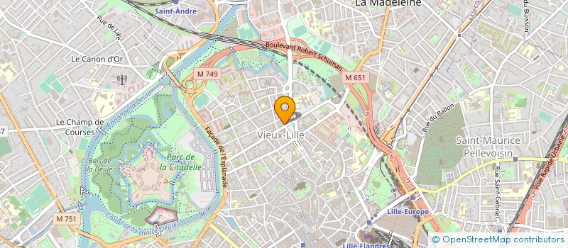 localisation de l'entreprise 3AXES à LILLE