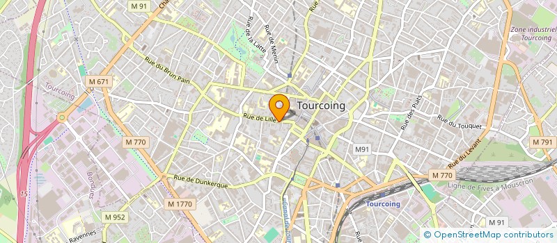 localisation de l'entreprise 3AXES BDE  TOURCOING