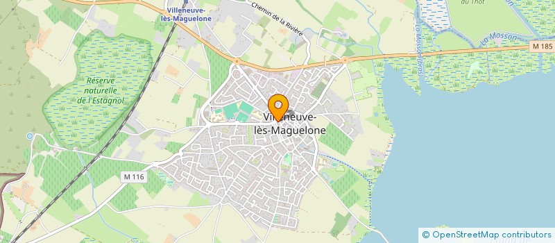 localisation de l'entreprise 3B  VILLENEUVE-LES-MAGUELONE