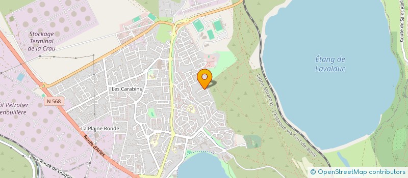 localisation de l'entreprise 3B  FOS-SUR-MER