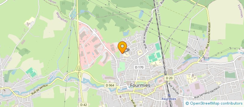 localisation de l'entreprise 3B  FOURMIES