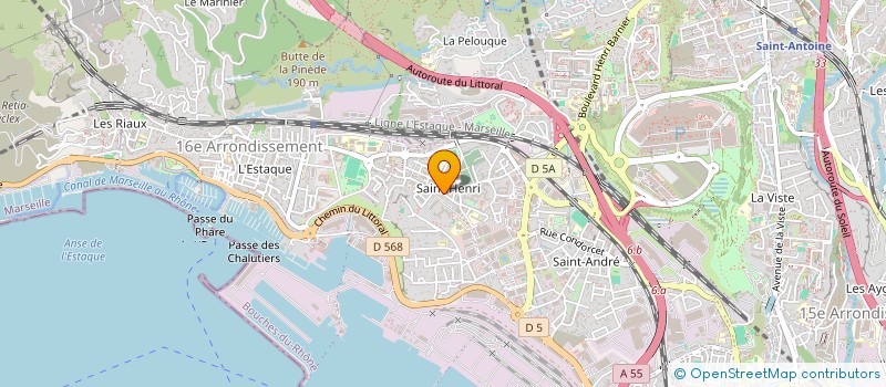 localisation de l'entreprise 3B à MARSEILLE