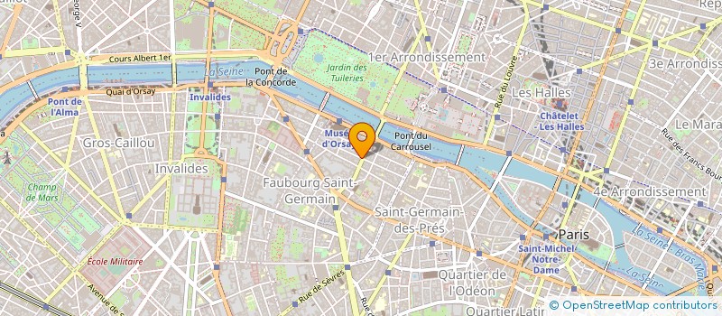 localisation de l'entreprise 3B COMPAGNIE à PARIS