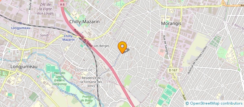 localisation de l'entreprise 3B CONFORT  MORANGIS