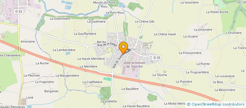 localisation de l'entreprise 3B ELEC  SAINT-DIDIER