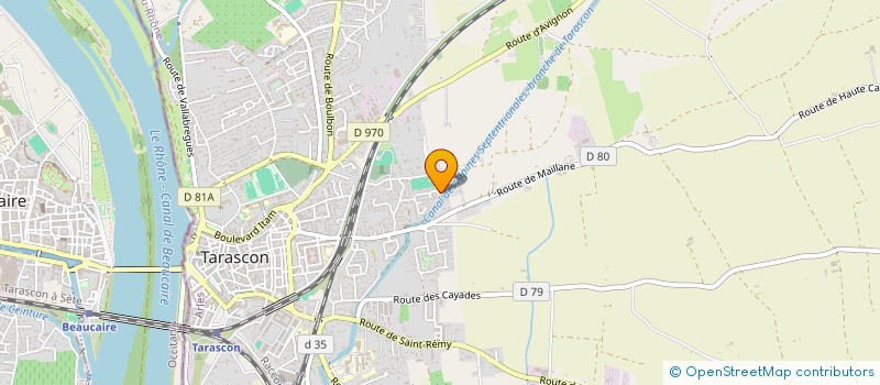 localisation de l'entreprise 3B ET 1G  TARASCON