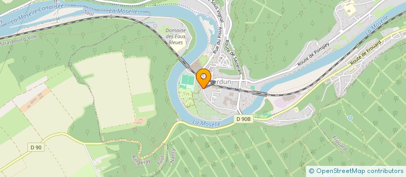 localisation de l'entreprise 3B HERITAGE  LIVERDUN