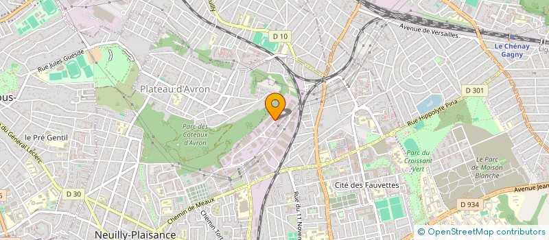 localisation de l'entreprise 3B HYGIENE + à NEUILLY-SUR-MARNE