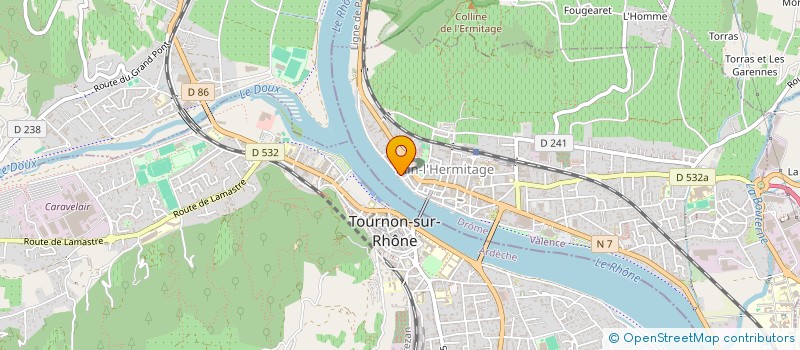 localisation de l'entreprise 3B LOCATIONS  TAIN-L'HERMITAGE