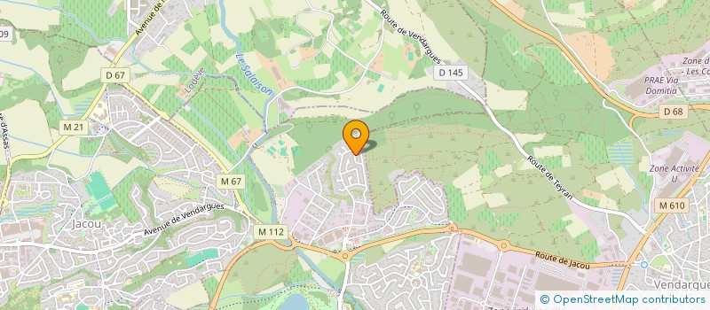 localisation de l'entreprise 3B RENOV  LE CRES