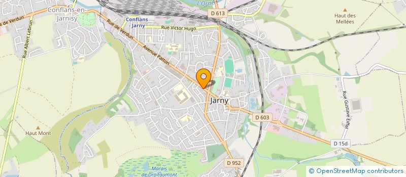 localisation de l'entreprise 3B REPUBLIQUE  JARNY