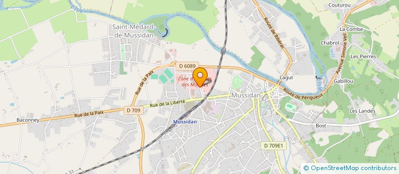 localisation de l'entreprise 3B S  SAINT-MEDARD-DE-MUSSIDAN