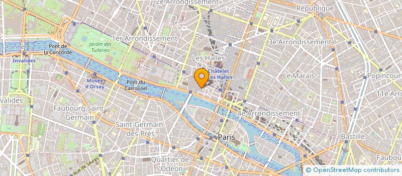 localisation de l'entreprise 3B SOLUTIONS à PARIS