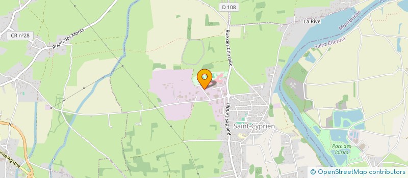 localisation de l'entreprise 3B VALORISATION  SAINT-CYPRIEN