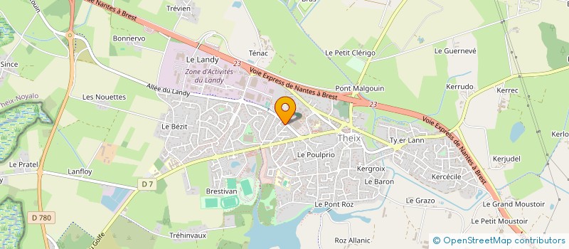 localisation de l'entreprise 3B56 à THEIX-NOYALO