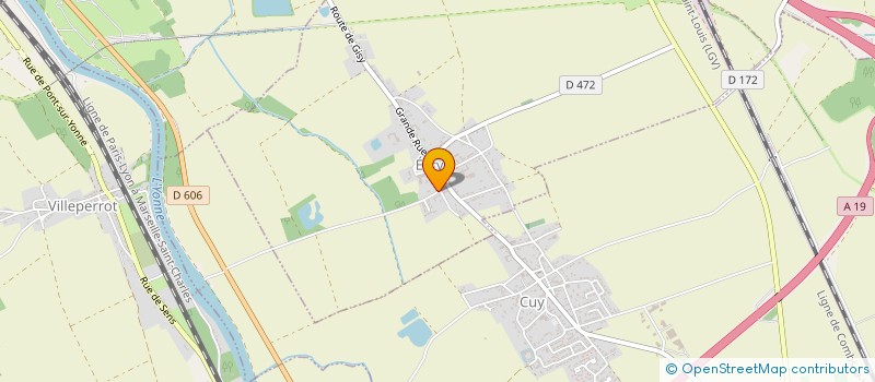 localisation de l'entreprise 3BDF  EVRY