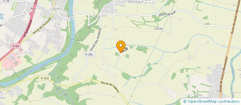 localisation de l'entreprise 3BL DU FRAY  MONTAUT