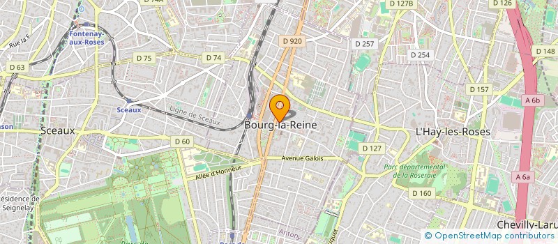 localisation de l'entreprise 3BM à BOURG-LA-REINE