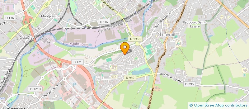 localisation de l'entreprise 3BS  LOUVROIL