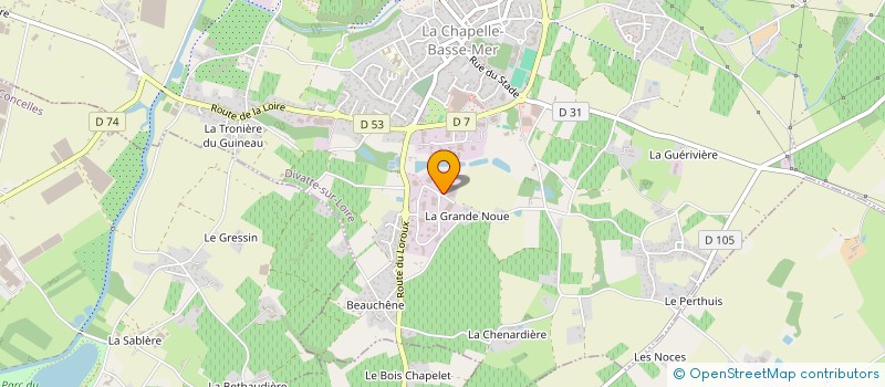 localisation de l'entreprise 3BS  DIVATTE-SUR-LOIRE