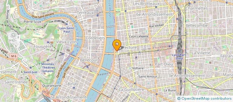 localisation de l'entreprise 3C  LYON