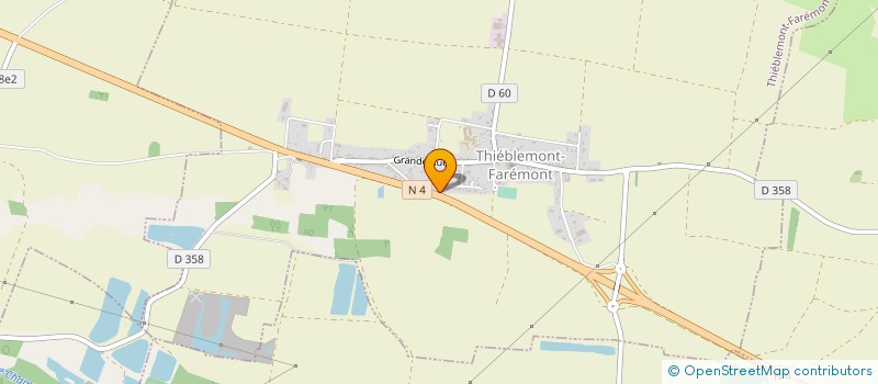 localisation de l'entreprise 3C  THIEBLEMONT-FAREMONT