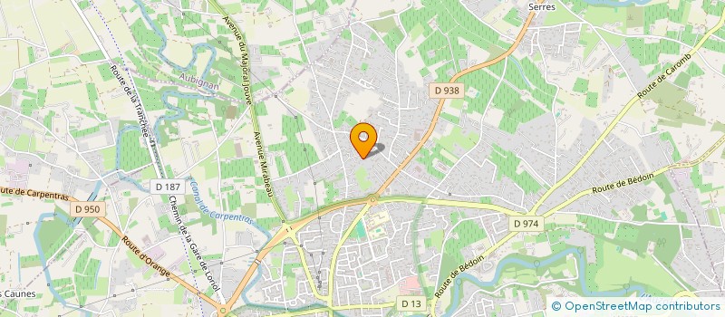 localisation de l'entreprise 3C  CARPENTRAS