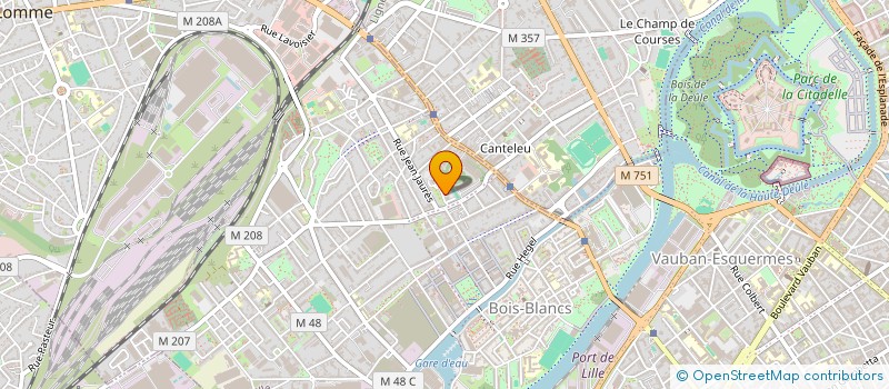 localisation de l'entreprise 3C à LILLE