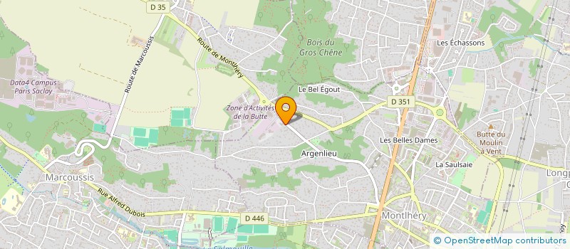 localisation de l'entreprise 3C à MONTLHERY