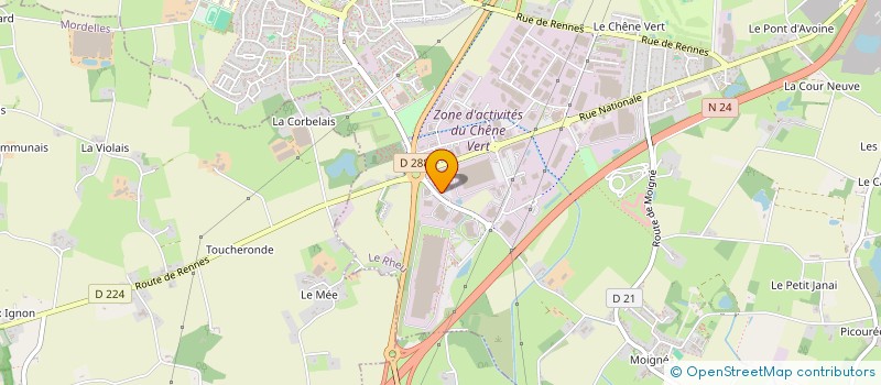 localisation de l'entreprise 3C à LE RHEU