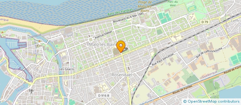 localisation de l'entreprise 3C à DUNKERQUE