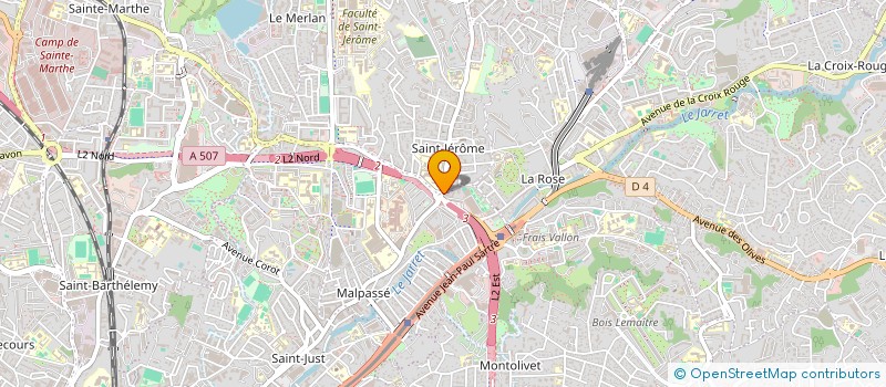 localisation de l'entreprise 3C à MARSEILLE