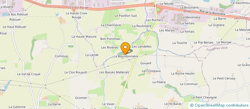 localisation de l'entreprise 3C  SAINT-JEAN-SUR-MAYENNE