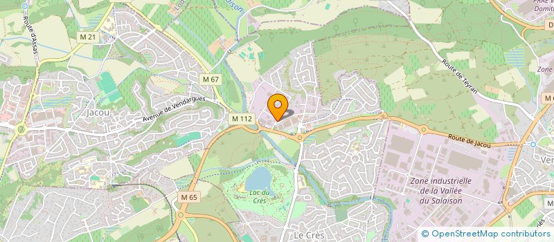localisation de l'entreprise 3C  LE CRES