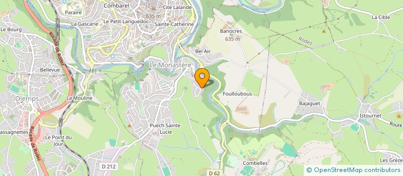 localisation de l'entreprise 3C  LE MONASTERE