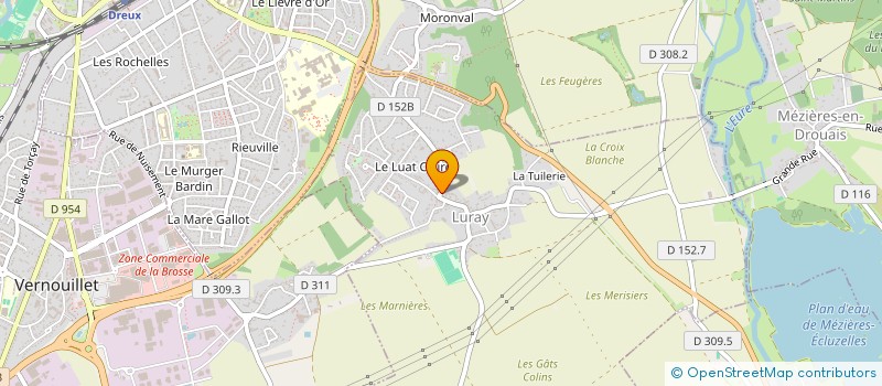 localisation de l'entreprise 3C à MARVILLE-MOUTIERS-BRULE