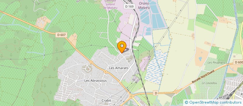 localisation de l'entreprise 3C  NARBONNE