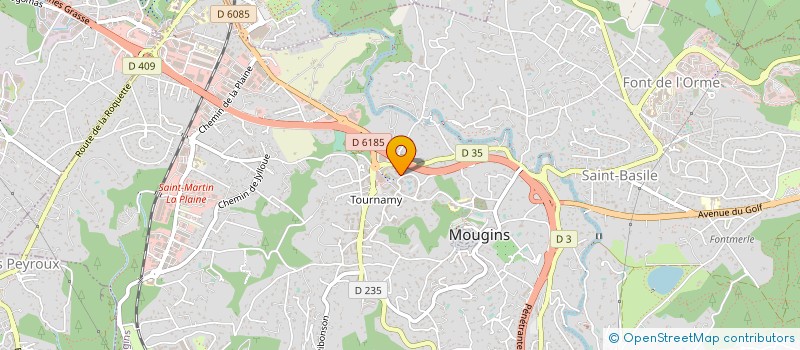 localisation de l'entreprise 3C AGRO CONSEIL à MOUGINS