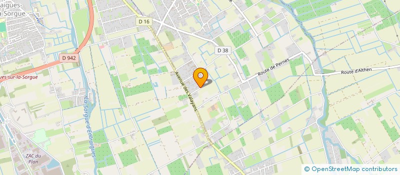 localisation de l'entreprise 3C AND CO  ALTHEN-DES-PALUDS