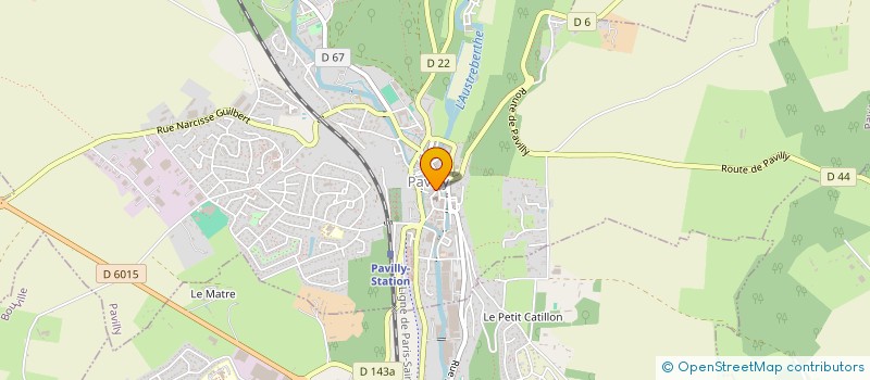 localisation de l'entreprise 3C ASSURANCES SARL  PAVILLY