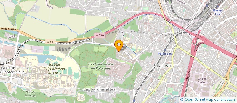 localisation de l'entreprise 3C AUTO ECOLE à PALAISEAU