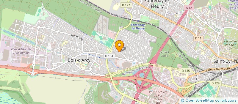 localisation de l'entreprise 3C BT à BOIS-D'ARCY