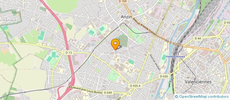 localisation de l'entreprise 3C & CIE  VALENCIENNES